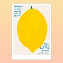 David Shrigley Lemon A5 Postcard Print 