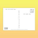 David Shrigley Yellow Banana A5 Postcard Print