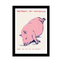 David Shrigley Pig A5 Postcard Print