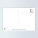 David Shrigley Skunk A5 Postcard Print