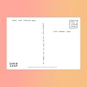 David Shrigley Prawn A5 Postcard Print