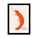 David Shrigley Prawn A5 Postcard Print