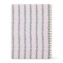 Designworks Tulip A4 Twin Wire Notebook - Wavy Blue
