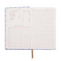 DesignWorks Ink Tulip Journal - Blue Lattice
