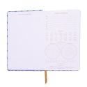 DesignWorks Ink Tulip Journal - Blue Lattice