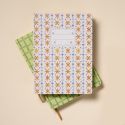 DesignWorks Ink Tulip Jumbo Journal - Green Lattice