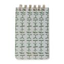 Designworks Ink Tulip Twin Wire Notepad - Green Vine
