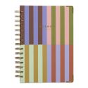 Undated 13 Month Planner - Bold Stripe