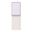 Designworks Ink Tulip Twin Wire Notepad - Pinwheel Pink