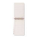 Designworks Ink Tulip Twin Wire Notepad - Pinwheel Pink