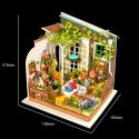 Rolife Miller's Garden DIY Miniature House Kit