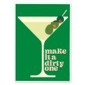 Dirty Martini A3 Print