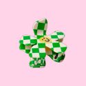 Eat My Socks Hair Claw Daisy Green