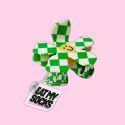 Eat My Socks Hair Claw Daisy Green