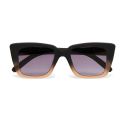 OKKIA Elba Sunglasses - Black Pink (Shaded Rose)