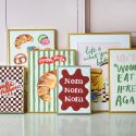 Eleanor Bowmer Oooh La La Croissant A4 Print