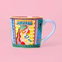 Eleanor Bowmer Aquarius Zodiac Mug 