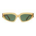A Kjaerbede Ella Sunglasses - Yellow Transparent