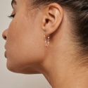 ENAMEL Copenhagen Rainbow Lola Earrings Silver