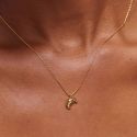Estella Bartlett Croissant Necklace - Gold