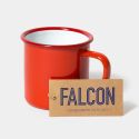Falcon Enamelware Mug 350ml - Pillarbox Red