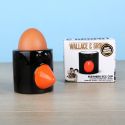 Half Moon Bay Aardman Feathers McGraw Head Shaped Egg Cup