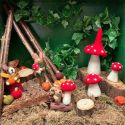 Felt So Good Roberta Rabbit with Mushroom