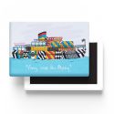 Moo & Snip Ferry Across The Mersey Fridge Magnet