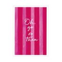 Floh Oh Go On Then Print - A4
