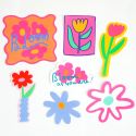Greeting Life Sticker Pack - Flowers