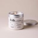 Folk by FieldDay Tin Candle - Peat