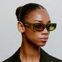 A Kjaerbede Frida Sunglasses - Light Olive