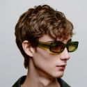 A Kjaerbede Frida Sunglasses - Light Olive
