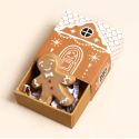 Lisa Angel Tiny Matchbox - Christmas Gingerbread Man 