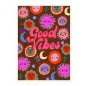 Eleanor Bowmer Good Vibes Sunshine A4 Print