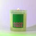 Good Vibes Colour Candle - Rhubarb Tart