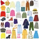 Haco Box of Stickers - Fashion