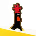 Half Moon Bay Aardman Feathers McGraw Metal Bookmark