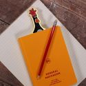 Half Moon Bay Aardman Feathers McGraw Metal Bookmark