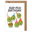 Hap-Pea Birthday Card