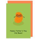 Old Bean Father's Day Card