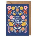 Floral Grandma Mother's Day Card