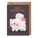 Polar Bear Mother's Day Card