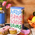 Wrap Coffee Tin - Happy Nice Brew Time