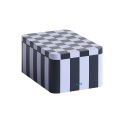 HAY Tin Container - Small - Dark Blue & Lavender