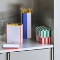 Hay Tin Container - Small - Red & Off-White