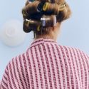 HAY Waffle Stripe Bathrobe
