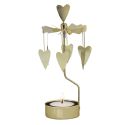 Pluto Design Hearts Rotary Candle Holder