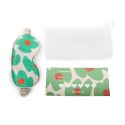 Helio Ferretti Abstract Flower Green Eye Mask