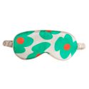 Helio Ferretti Abstract Flower Green Eye Mask